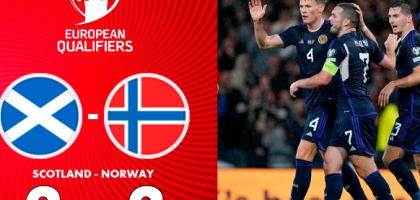 Skottland og Norge spilte uavgjort i finalen i EM-kvalifiseringen til 2024-EM